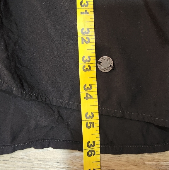 Numph Black Short Beach Coverup Sleeve Dress Size 40 Or Size 10 - Picture 2 of 14